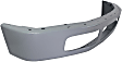 Front Bumper, Paintable, Without Mounting Brackets, Without Molding Holes