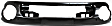 Front Bumper Reinforcement, Steel, 6 Cyl., 4.0L Engine