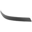 Front, Passenger Side Bumper Trim, Textured