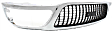 Grille, Chrome Shell with Painted Gray Insert, XLT Model