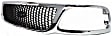Grille Assembly, Chrome Shell with Black Insert