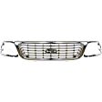Grille Assembly, Chrome Shell and Insert