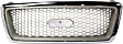 Grille Assembly, Chrome Shell with Beige Insert, Lariat Model, 8 Cyl., 5.4L Engine