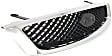 2006 Ford Focus - Grille, Chrome Shell with Painted Black Insert