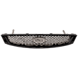 Grille Assembly, Painted Black Shell with Painted Silver Gray Insert
