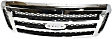 2005 Ford F-550 Super Duty XL - Grille, Chrome Shell with Painted Gray Insert