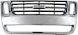 Grille Assembly, Chrome Shell with Black Insert