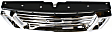 Grille Assembly, Chrome Shell with Black Insert