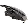 Driver Side Headlight, with Bulb, Halogen, Clear Lens, Gray Interior, Except SVT Model