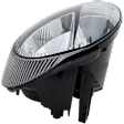 Passenger Side Headlight, without Bulb, Halogen, Clear Lens