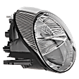 Passenger Side Headlight, without Bulb, Halogen, Clear Lens