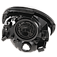 Passenger Side Headlight, without Bulb, Halogen, Clear Lens