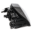 Passenger Side Headlight, without Bulb, Halogen, Clear Lens