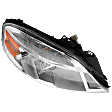 2004-2007 Mercury Monterey - Passenger Side Headlight, with Bulb, Halogen, Clear Lens