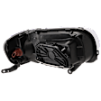 2007 Ford Escape - Driver Side Halogen Headlight, With bulb(s), OE Replacement