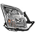2006-2009 Ford Fusion - Passenger Side Headlight, with Bulb, Halogen, Clear Lens