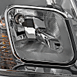 2006-2009 Ford Fusion - Passenger Side Headlight, with Bulb, Halogen, Clear Lens