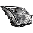 2006-2009 Ford Fusion - Passenger Side Headlight, with Bulb, Halogen, Clear Lens