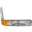 Passenger Side Halogen Corner Light, Without bulb(s)