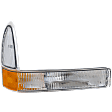 Passenger Side Halogen Corner Light, Without bulb(s)