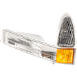 Driver Side Halogen Corner Light, Without bulb(s)