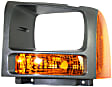 Front, Driver Side Turn Signal Light, Without bulb(s)