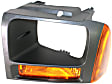 Front, Driver Side Turn Signal Light, Without bulb(s)