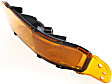 Front, Driver Side Turn Signal Light, Without bulb(s)
