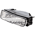 Front, Driver Side Fog Light, With Bulb, Halogen, Production Date Up To December 1, 2003