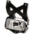 Front, Driver Side Halogen Fog Light, With bulb(s)