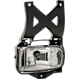 Front, Driver Side Halogen Fog Light, With bulb(s)