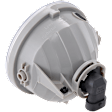 2006-2010 Ford F-150 - Front, Passenger Side Fog Light, With bulb(s), Halogen, With Clear Trim