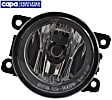 2016 Ford Fiesta ST 4 Cyl 1.6L - Front, Driver or Passenger Side Halogen Fog Light, With bulb(s), OE Replacement, CAPA Certified