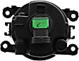 2016 Ford Fiesta ST 4 Cyl 1.6L - Front, Driver or Passenger Side Halogen Fog Light, With bulb(s), OE Replacement, CAPA Certified
