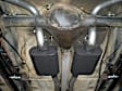1050-FM Header-Back Exhaust System, Made of Aluminized Steel, Crossmember Back Series