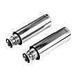 15356 Exhaust Tip - Polished, 304 stainless steel, Direct Fit, Set of 2