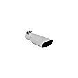 15385 Universal, Exhaust Tip - Polished Stainless Steel Single  Sold individually