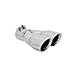 15389 Universal, Exhaust Tip - Polished Stainless Steel  Sold individually