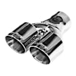 15402 Universal, Exhaust Tip - Polished Made of Stainless Steel Double Wall  Sold individually