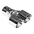 15402 Universal, Exhaust Tip - Polished Made of Stainless Steel Double Wall  Sold individually