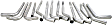 15935 Universal, Tail Pipe - Natural Aluminized Steel  Kit