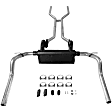 17104 Header-Back Exhaust System, Made of Aluminized Steel, American Thunder Series