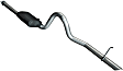 17112 Cat-Back Exhaust System, Made of Aluminized Steel, American Thunder Series