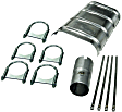 17126 Cat-Back Exhaust System, 5.7L, 8Cyl, Made of Aluminized Steel, Force II Series