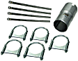 17126 Cat-Back Exhaust System, 5.7L, 8Cyl, Made of Aluminized Steel, Force II Series