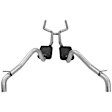 17129 Header-Back Exhaust System, Made of Aluminized Steel, American Thunder Series
