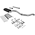 17198 Cat-Back Exhaust System, 7.5L, 8Cyl, Made of Aluminized Steel, Force II Series