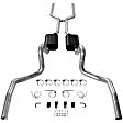 17200 Header-Back Exhaust System, Made of Aluminized Steel, American Thunder Series