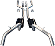 17201 Header-Back Exhaust System, Made of Aluminized Steel, American Thunder Series