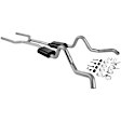 17202 Header-Back Exhaust System, Made of Aluminized Steel, American Thunder Series